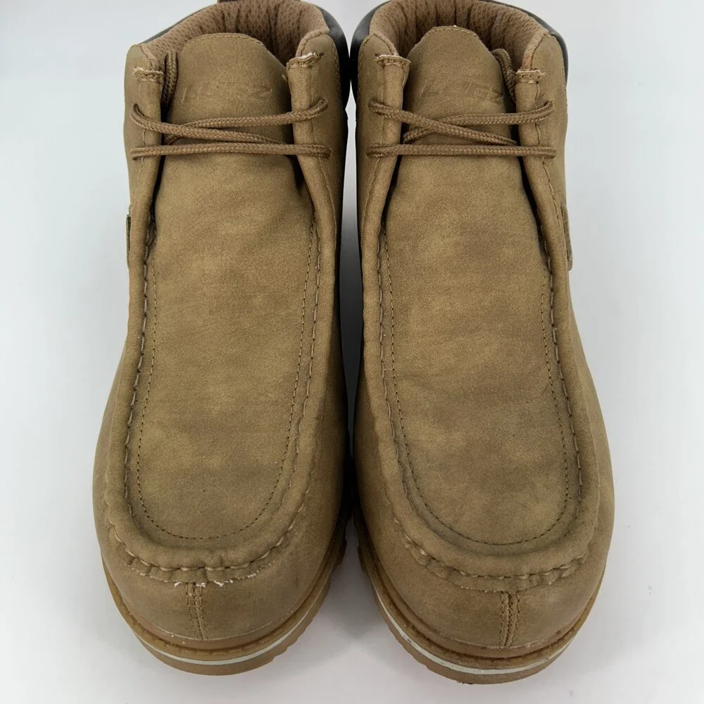 Lugz Chukka Boots Mens Size 12 Brown Ankle Synthetic Lace Up Casual Workwear